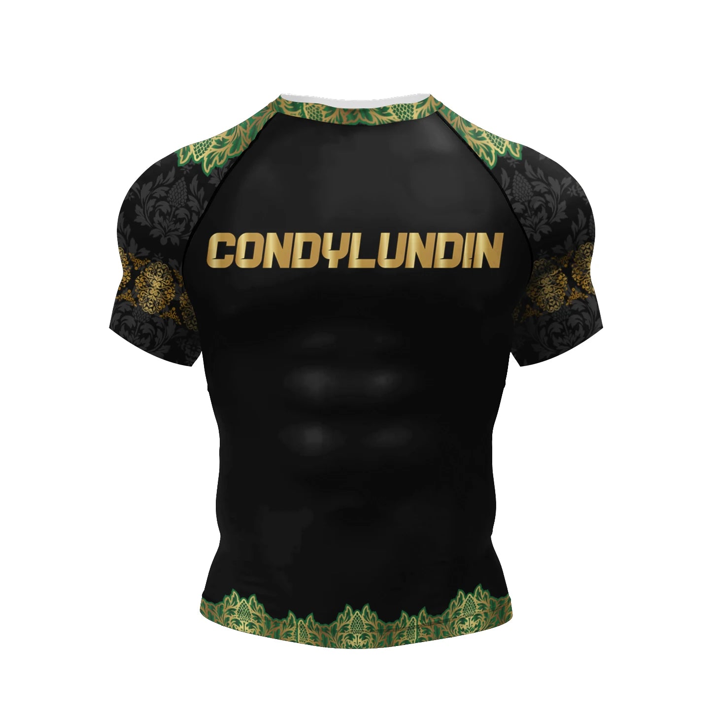 Personal Popular Design Sublimation Short Sleeve Black No Gi BJJ Jiu Jitsu Rashguard Fight BJJ Mma Rash Guard Shirts For Men