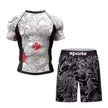 Sunbound Dragon Rashguard