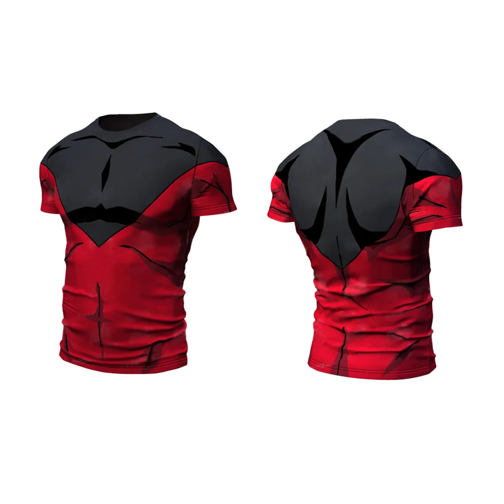 Anime Cosplay 3D Print T-Shirts Men Women Casual Fashion Streetwear Oversized Short Sleeve T Shirt Male Tees Tops Man Clothing